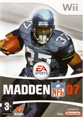 Madden NFL 07 box cover front